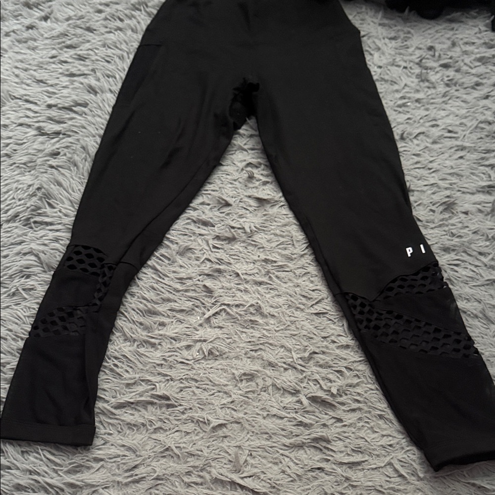 PINK Victoria's Secret Black Leggings